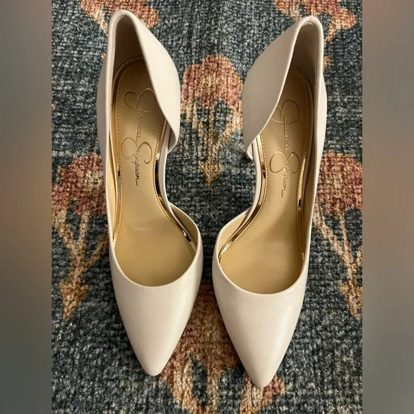 Like New! Jessica Simpson Prizma Pointed Toe Heel - Picture 4 of 8